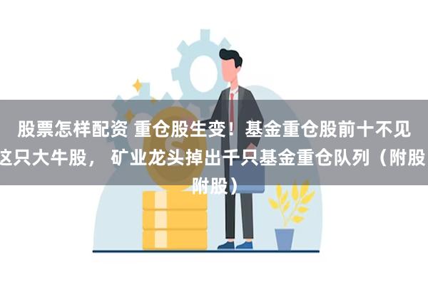 股票怎样配资 重仓股生变！基金重仓股前十不见这只大牛股， 矿业龙头掉出千只基金重仓队列（附股）